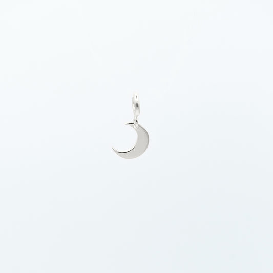 Charm luna argento